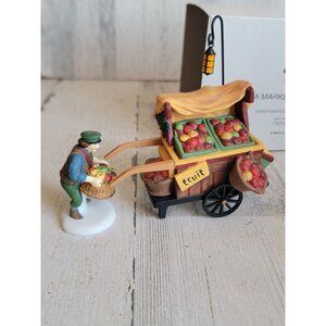 Dept 56 58130 Chelsea market fruit vendor village accessory Xmas